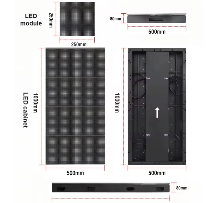 Full Color Outdoor LED Screen  - Outdoor Lighting Rental recension och pris