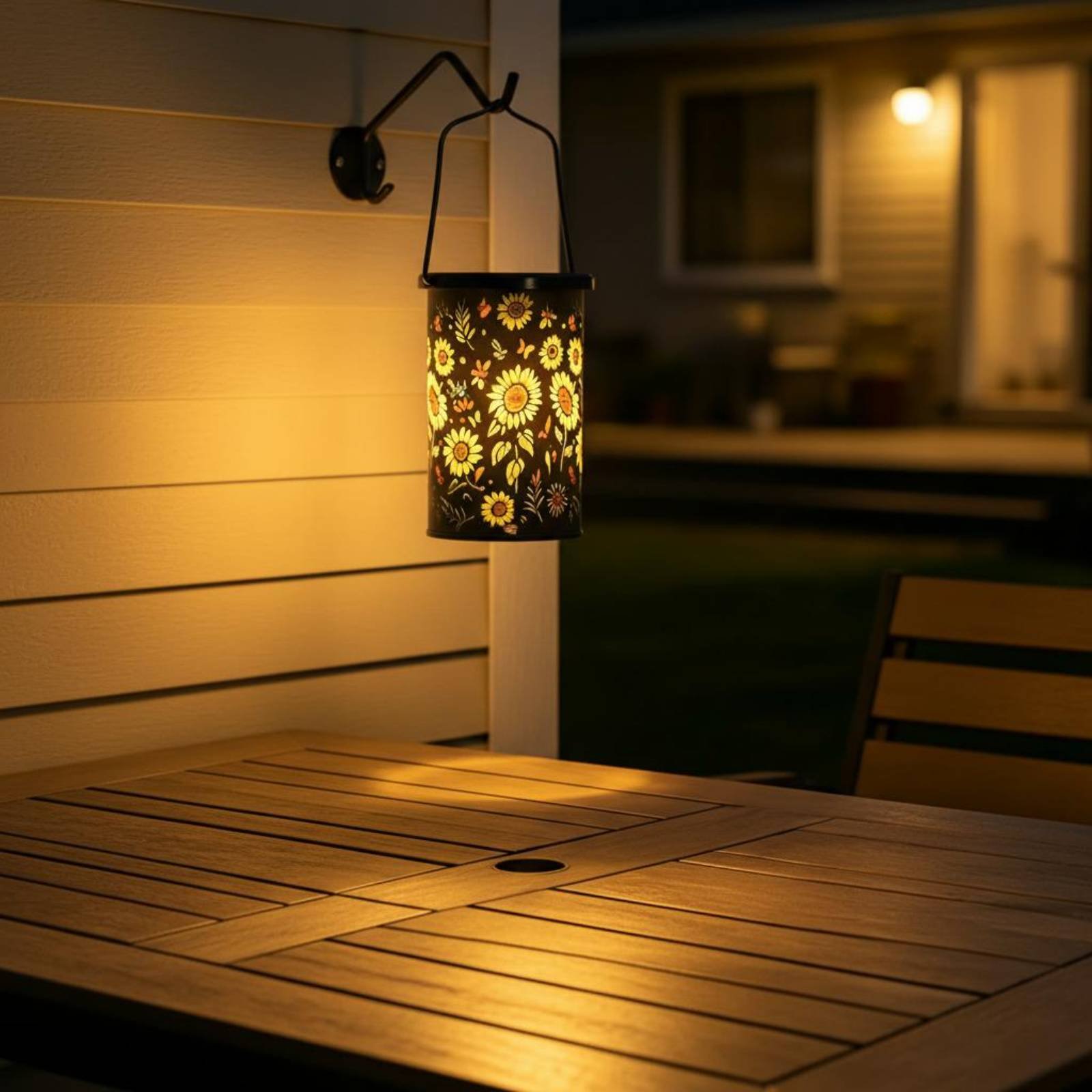 Floral Lantern Vintage Design  - Outdoor Lighting For Patio recension och pris