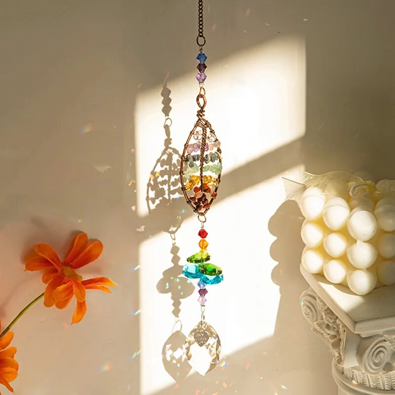 1pc Colorful Original Stone Tr - Outdoor Lighting Pendant recension och pris