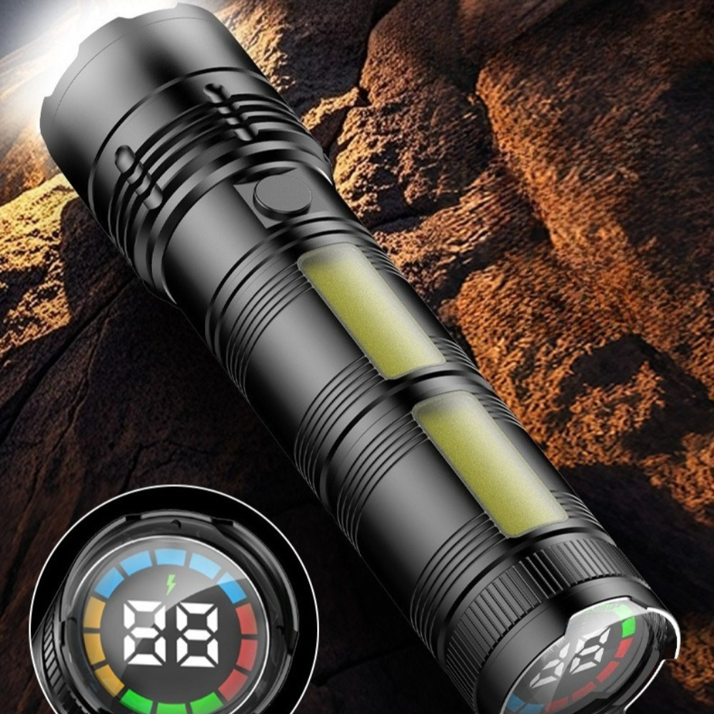 Strong Light LED Flashlight CO - Outdoor Lighting Rechargeable recension och pris