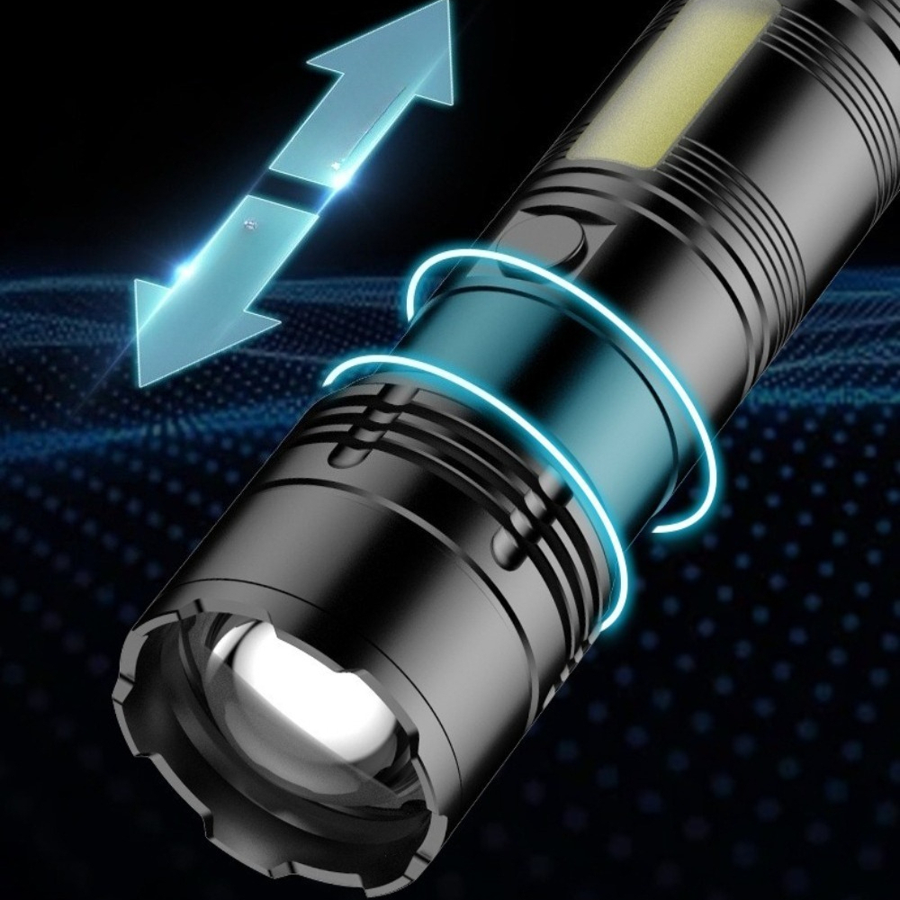 Strong Light LED Flashlight CO - Outdoor Lighting Rechargeable recension och pris