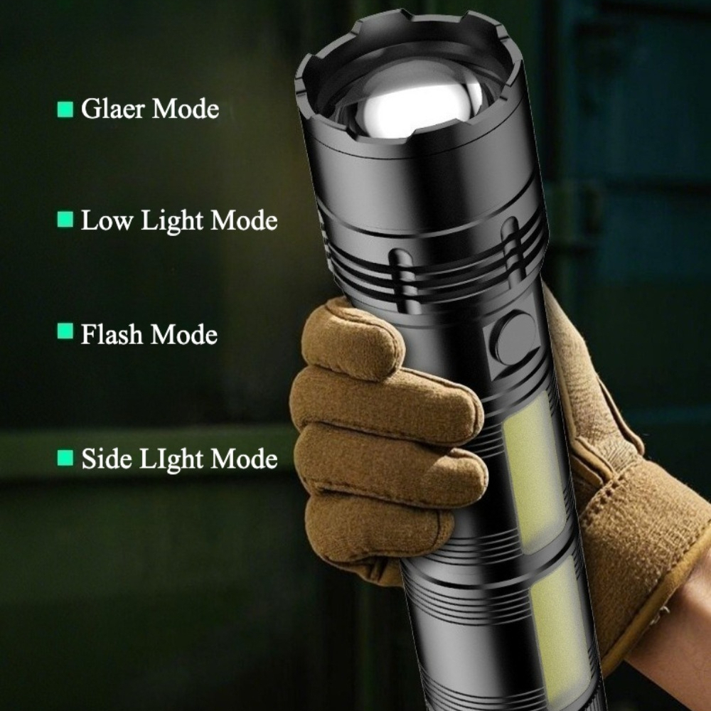 Strong Light LED Flashlight CO - Outdoor Lighting Rechargeable recension och pris