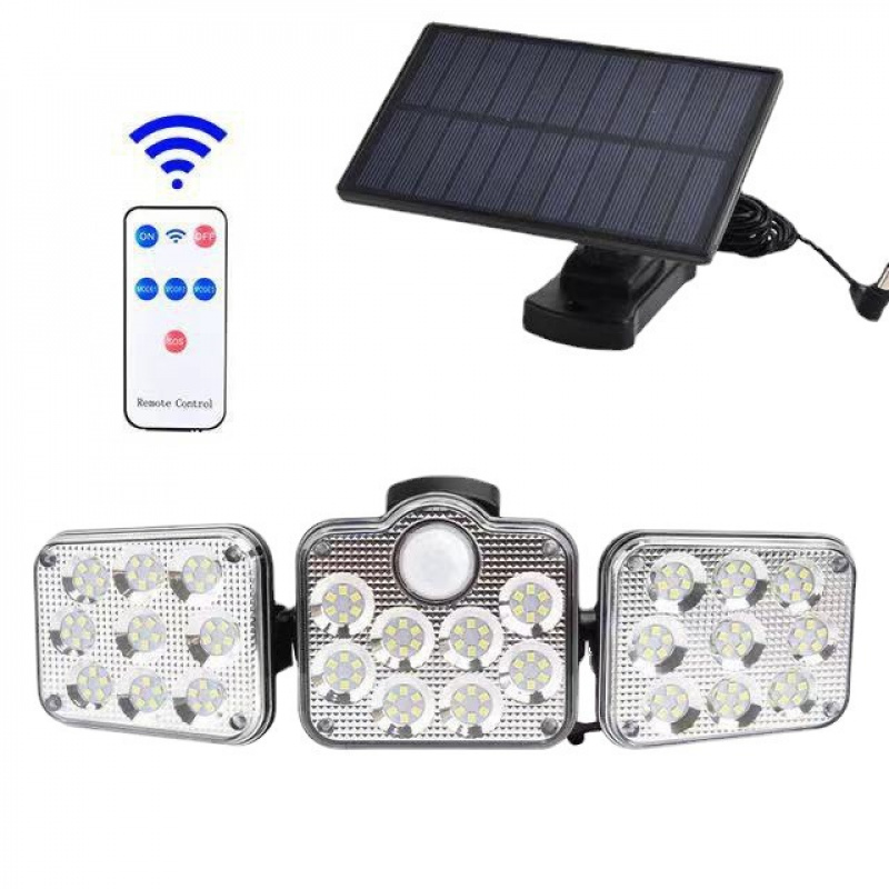 2024 New Release 3-Head LED So - Motion Sensor Outdoor recension och pris