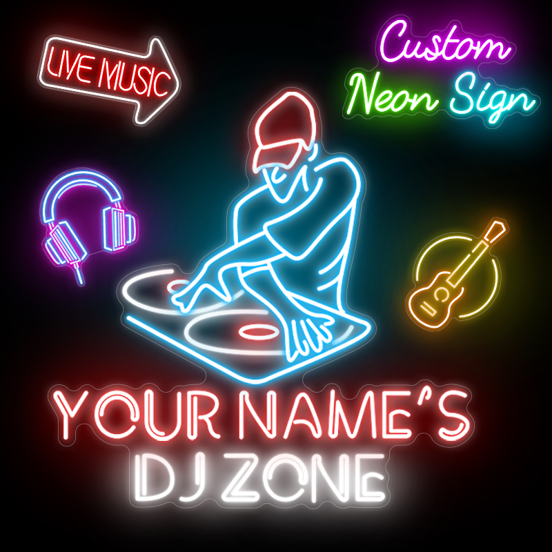 Custom Neon Signs Personalized - Outdoor Lighting Logo recension och pris