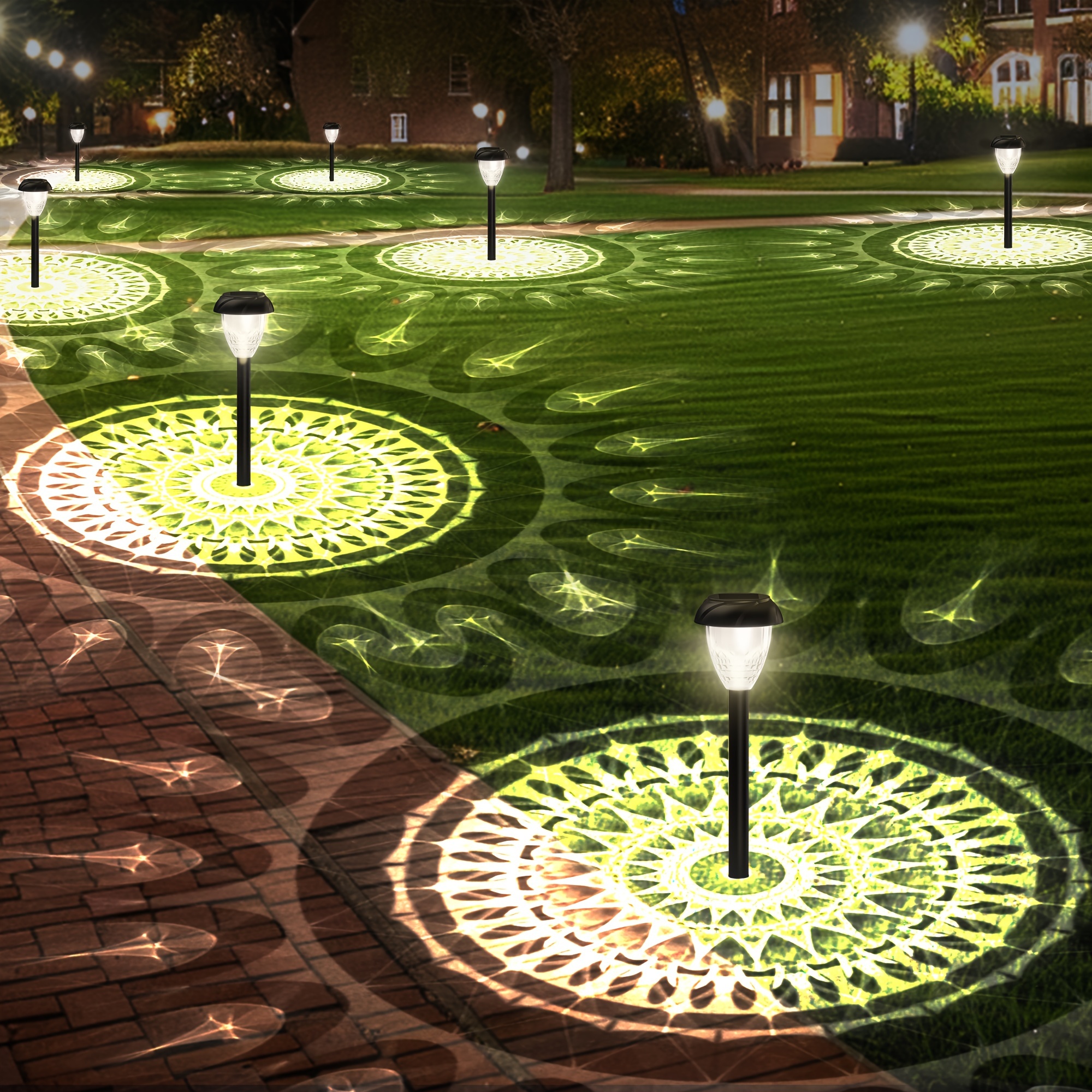 10pcs Solar Pathway Lights for - Ground Light Recessed recension och pris