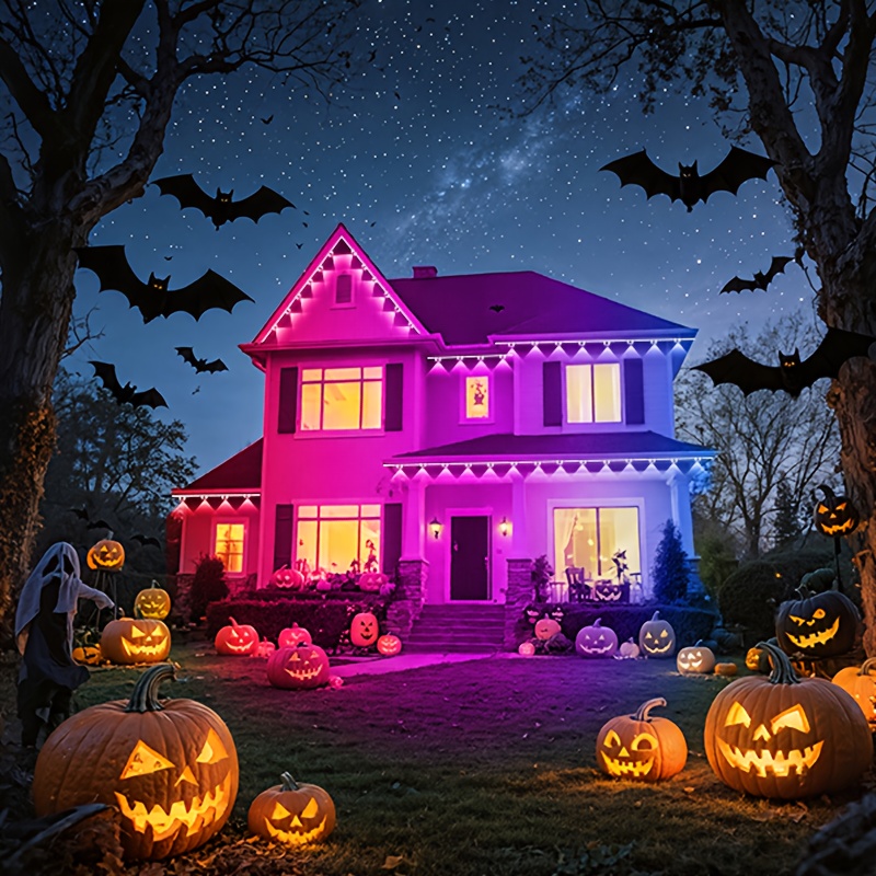 200FT Permanent Outdoor Lights - Outdoor Lighting Under Eaves recension och pris
