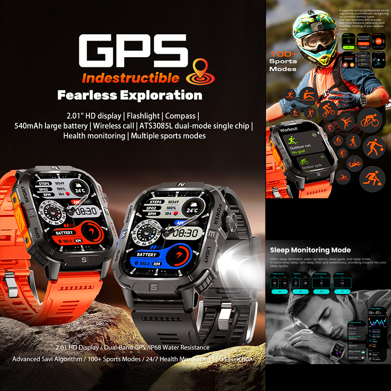 New Outdoor GPS Smart Watch 2. - Outdoor Lighting Ip Rating recension och pris