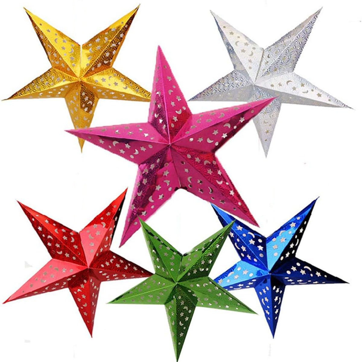 1PCX30cm Out Star Hanging Pend - Outdoor Lighting Pendant recension och pris
