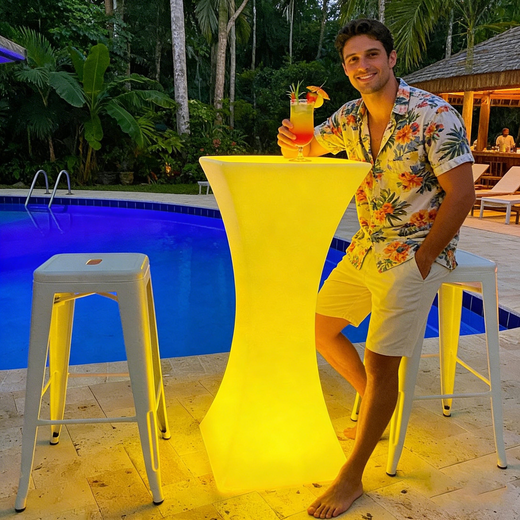 Wholesale 16-Color-Changing LE - Outdoor Lighting Rental recension och pris