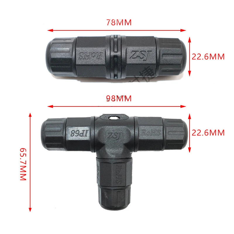 2Pin L20 Cable Connector for L - Outdoor Lighting Joint Box recension och pris