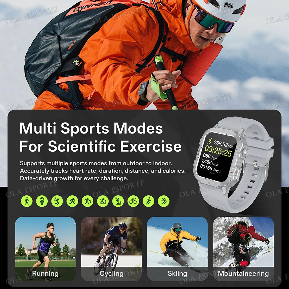 Military Outdoor Smart Watch M - Outdoor Lighting Track recension och pris