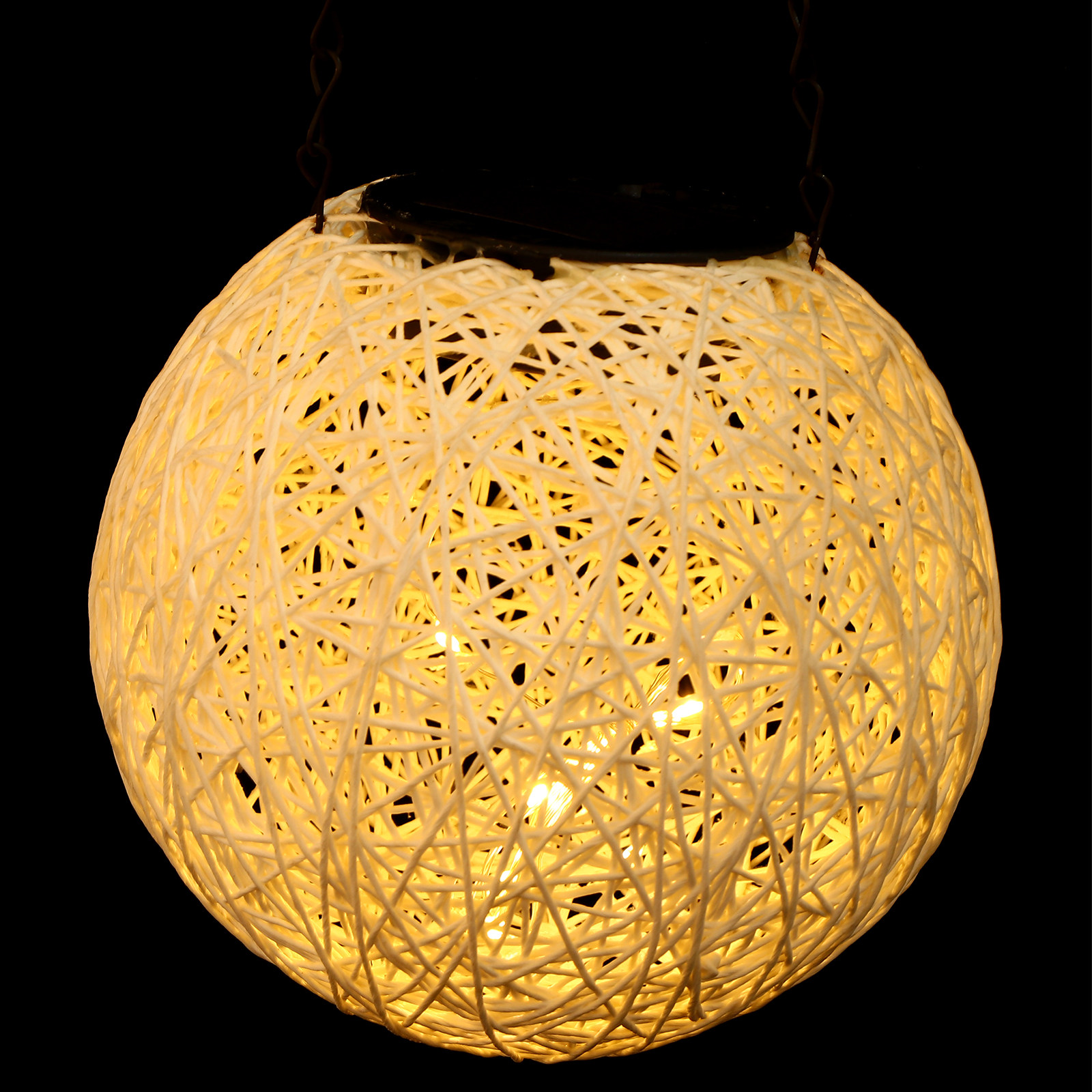 1Pcs Solar Rattan Ball Light O - Outdoor Lighting Pendant recension och pris
