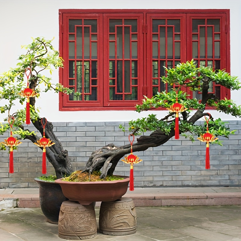 1pc Chinese Style Lotus Flower - Outdoor Lighting Pendant recension och pris