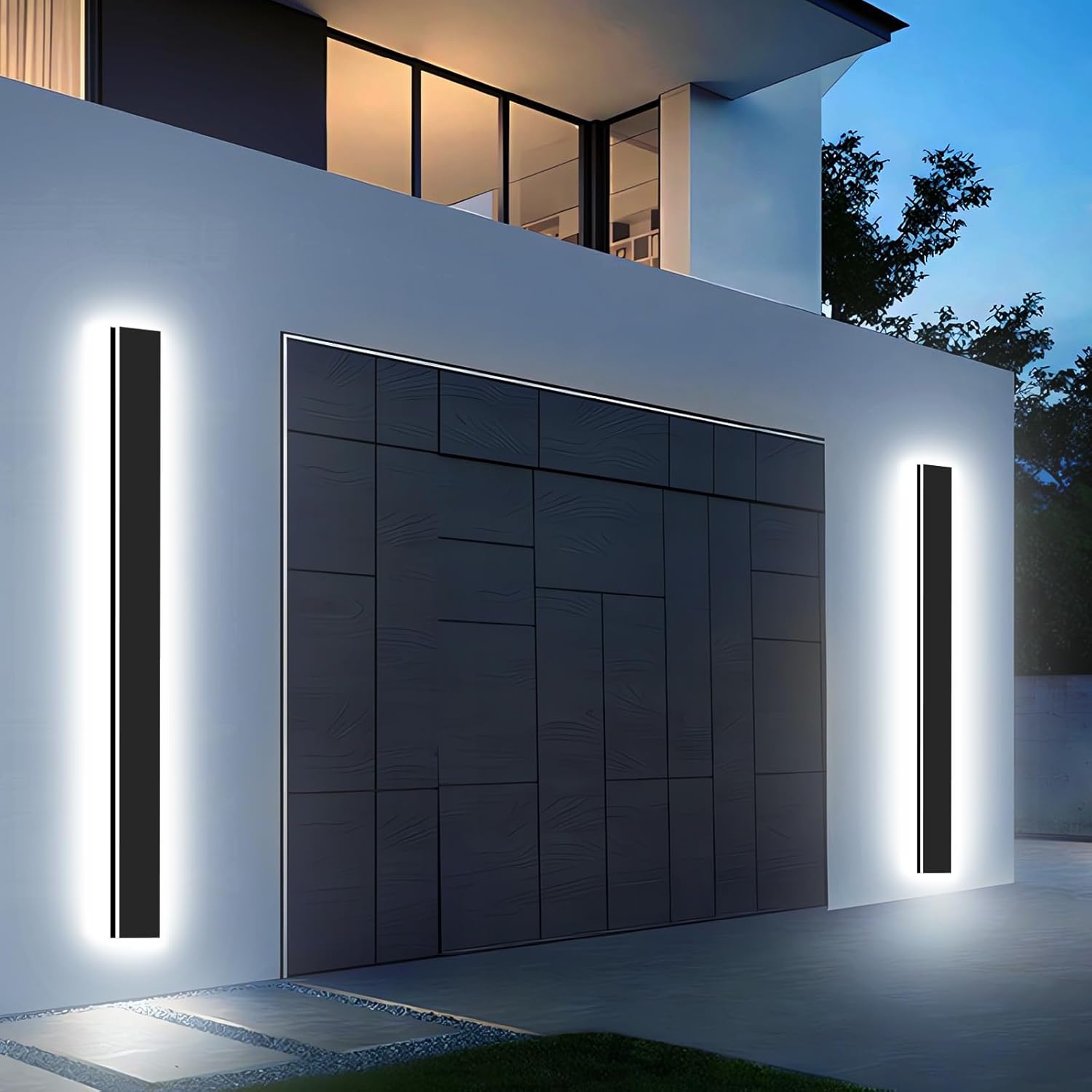 47inch 2pcs Modern Outdoor Wal - Outdoor Lighting Linear recension och pris