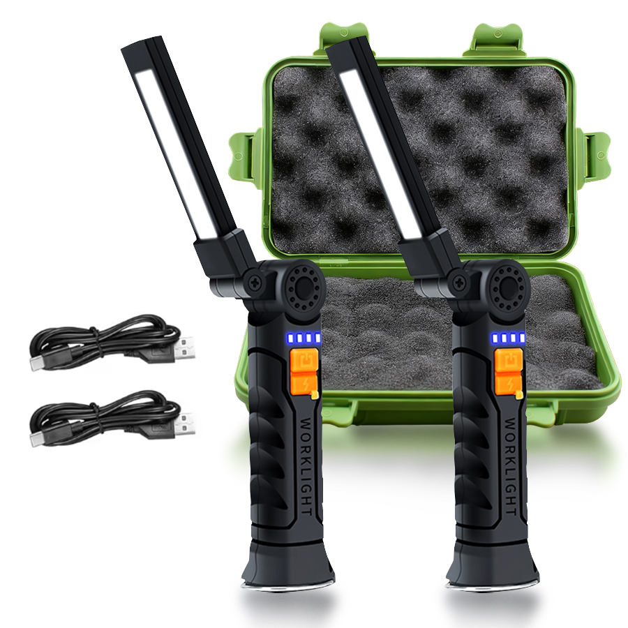 Portable LED COB Search Lights - Outdoor Lighting Rechargeable recension och pris