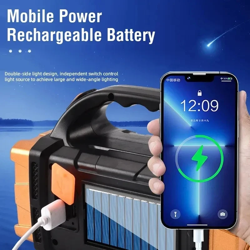 Portable Powerful USB Recharge - Outdoor Lighting Rechargeable recension och pris