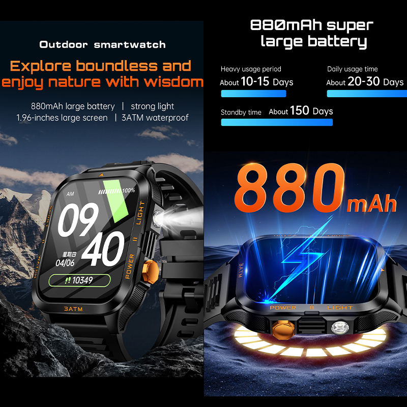 New Men Outdoor Smart Watch Fl - Outdoor Lighting Ip Rating recension och pris