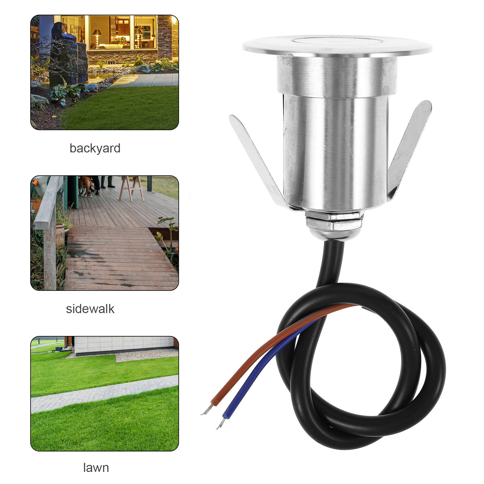 Mini Recessed LED Ground Light - Ground Light Recessed recension och pris