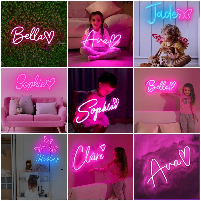 Custom Neon lED Sign Personal  - Outdoor Lighting Logo recension och pris
