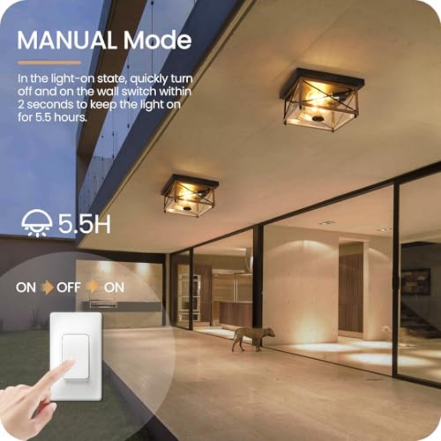 Outdoor Ceiling Light with Mot - Motion Sensor Outdoor recension och pris