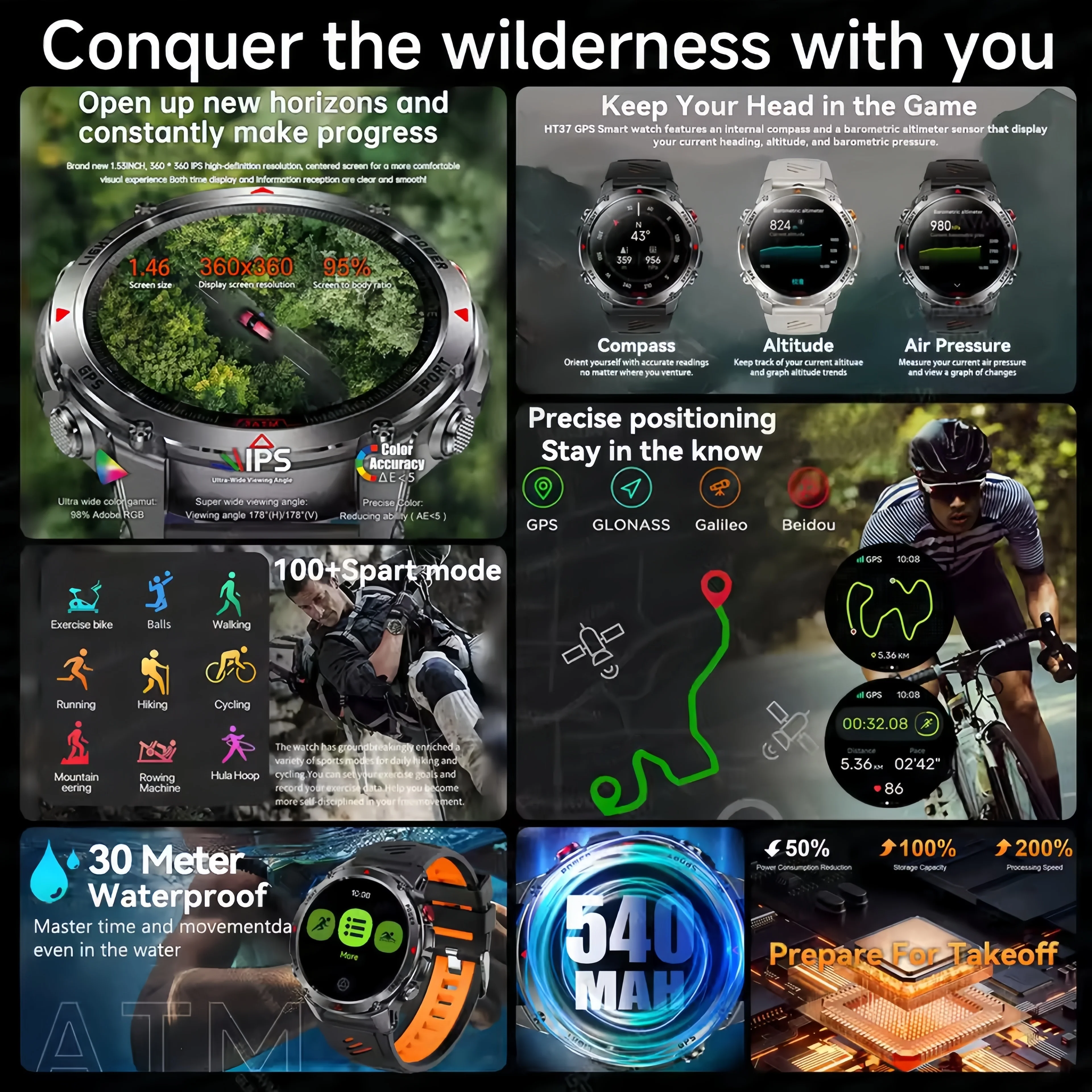 T-Rex 3 Ultra Watch GPS 30M Wa - Outdoor Lighting Ip Rating recension och pris