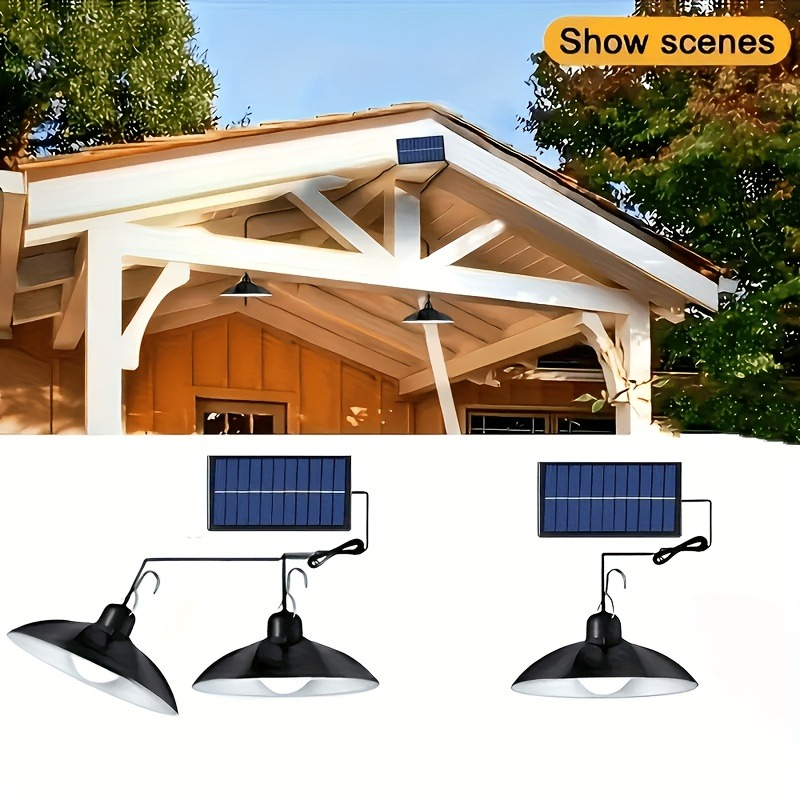 1pc Solar Pendant Light Outdoo - Outdoor Lighting Pendant recension och pris