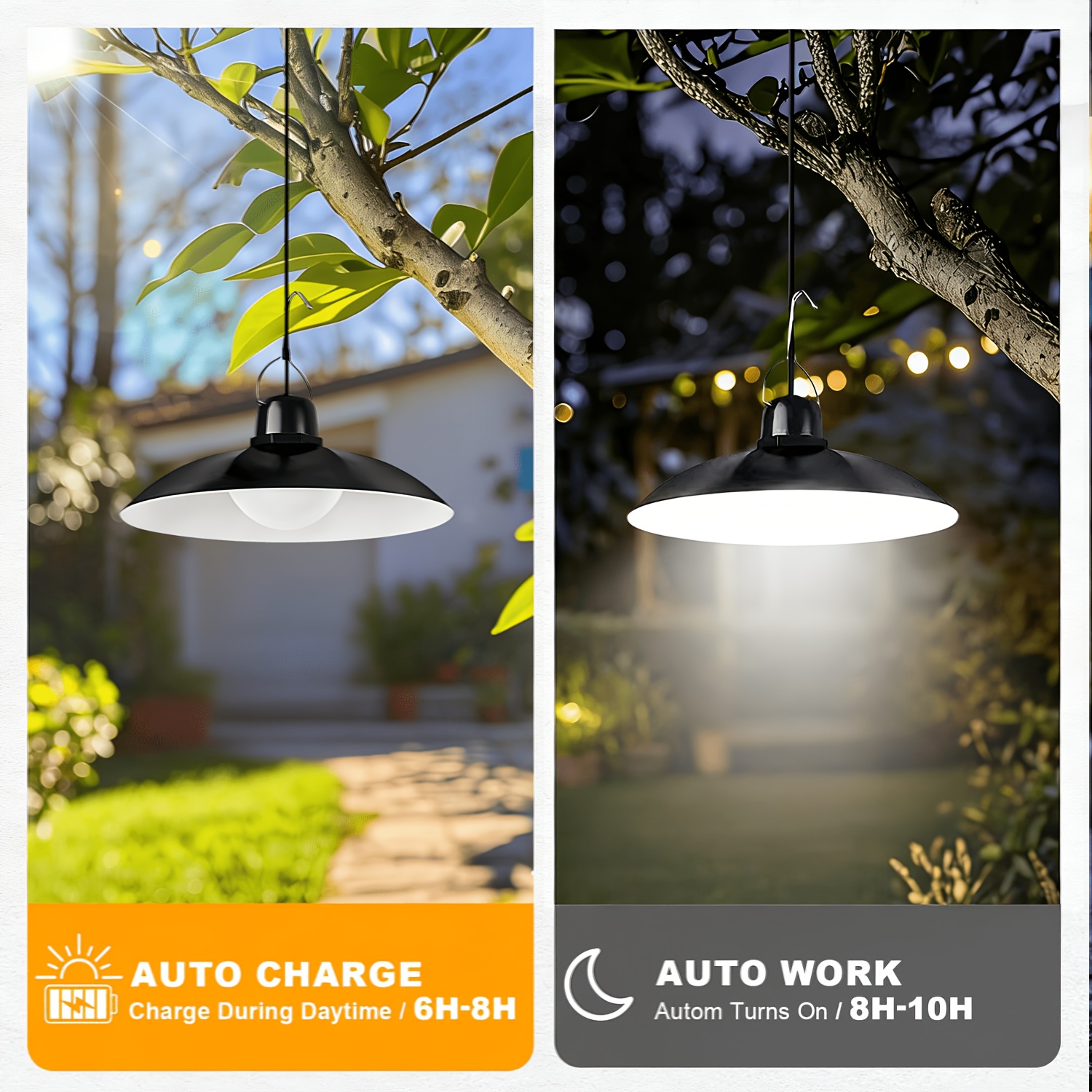 1pc Solar Pendant Light Outdoo - Outdoor Lighting Pendant recension och pris