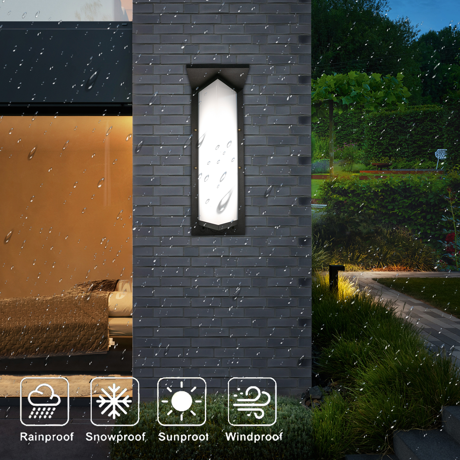 IP55 Waterproof LED Outdoor Wa - Outdoor Lighting Linear recension och pris