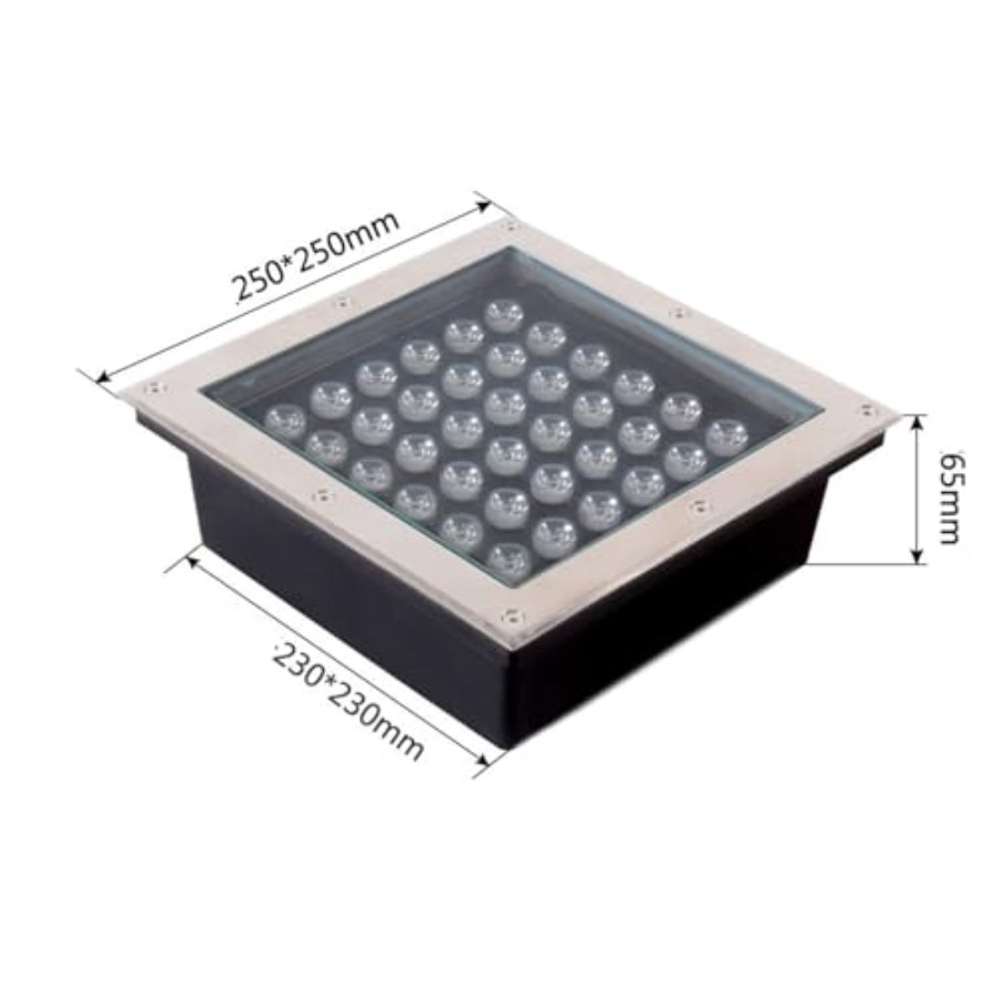 Led Buried Lights - Square Out - Ground Light Recessed recension och pris