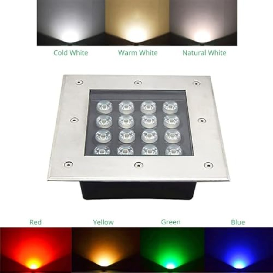 Led Buried Lights - Square Out - Ground Light Recessed recension och pris