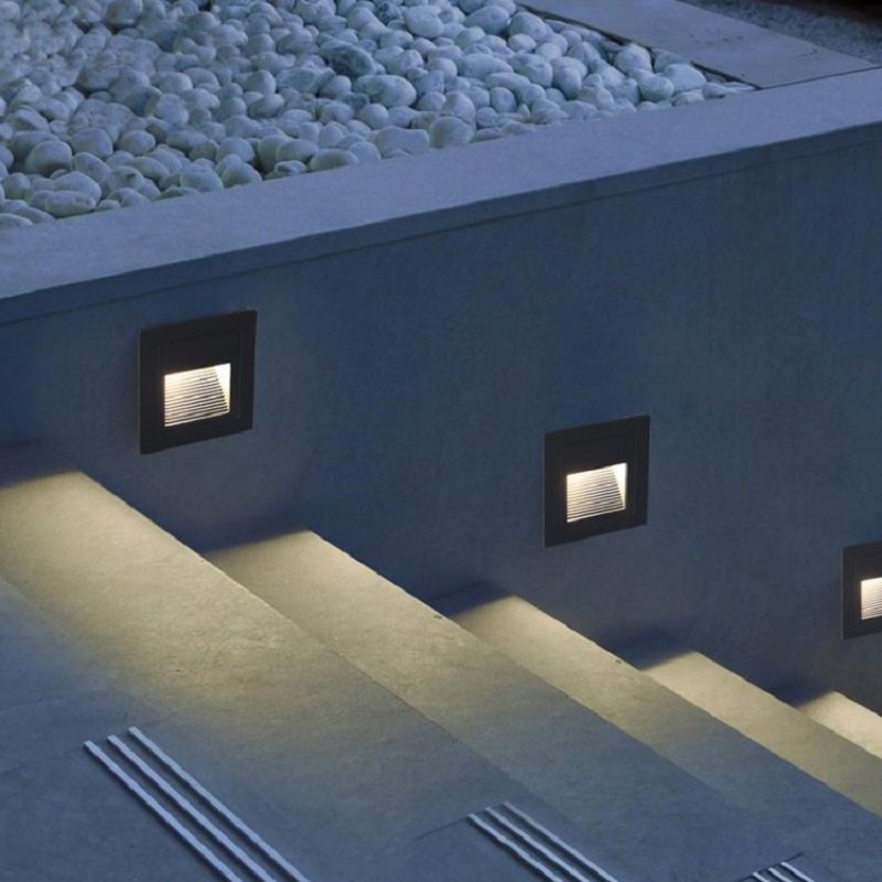 LED Deck Step Light 15Leds IP6 - Ground Light Recessed recension och pris