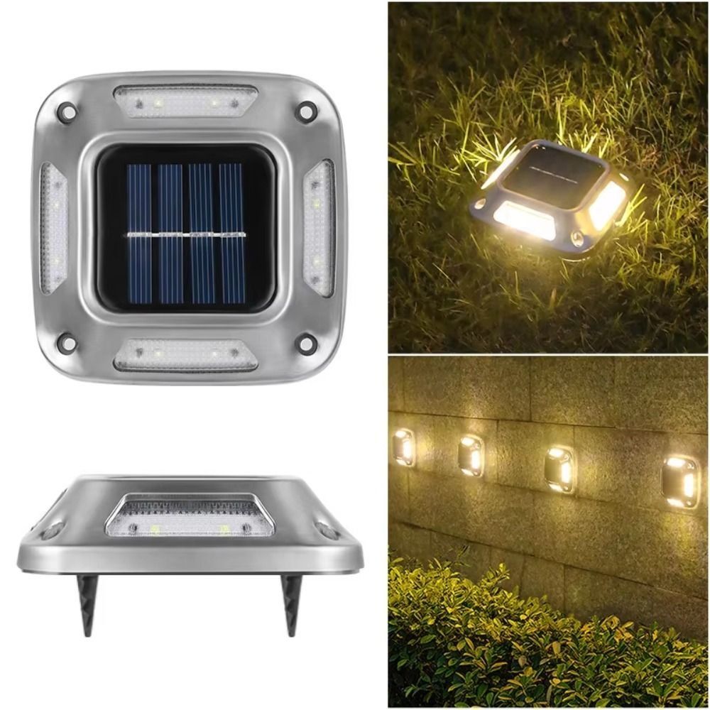 4 PCS 8 LED Solar Ground Light - Ground Light Recessed recension och pris