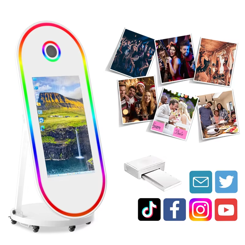Magic Mirror Photo Booth Insta - Outdoor Lighting Rental recension och pris