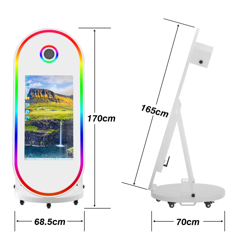 Magic Mirror Photo Booth Insta - Outdoor Lighting Rental recension och pris