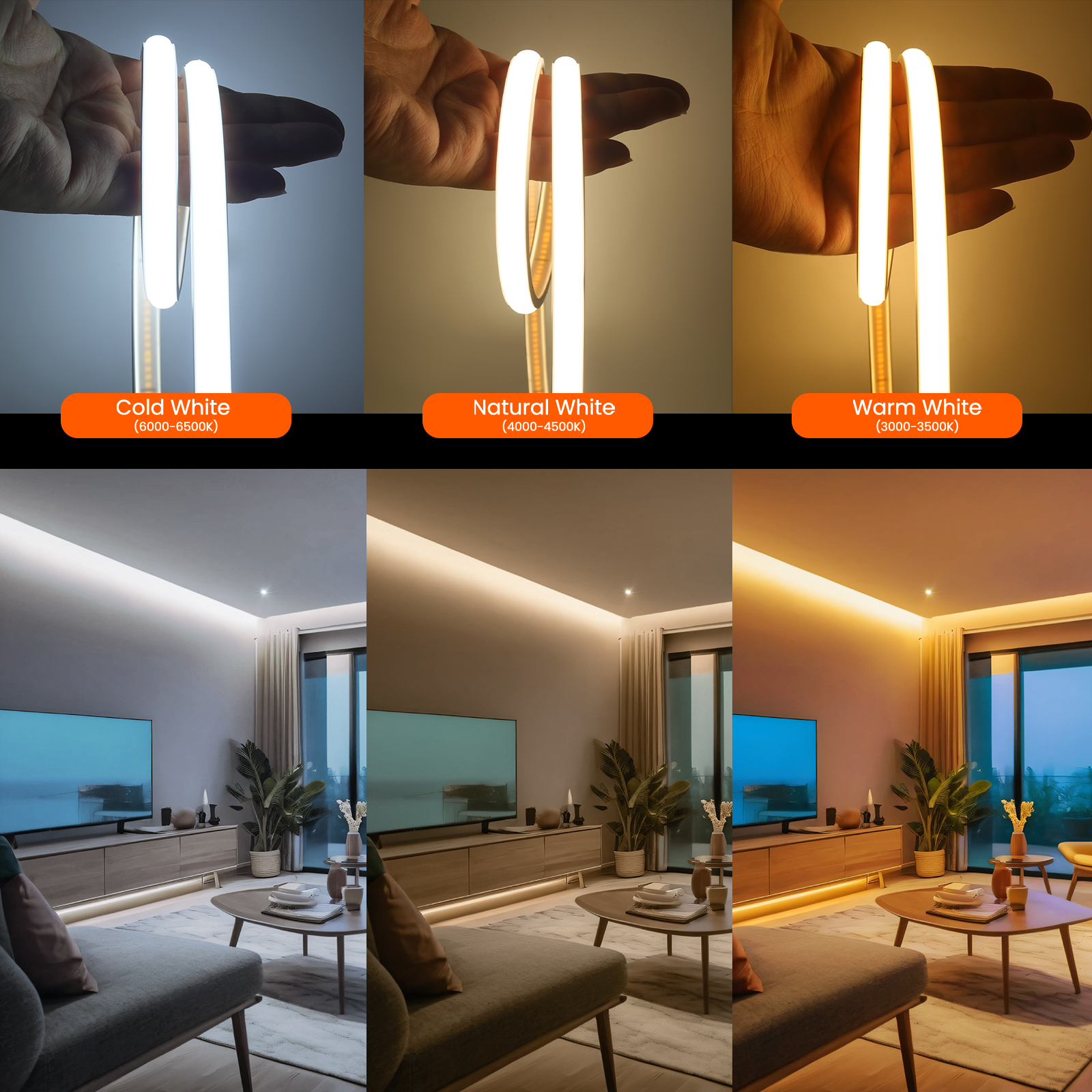 320LEDs/m COB LED Strip Light  - Outdoor Lighting Linear recension och pris