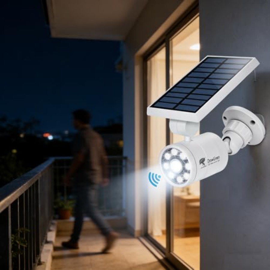 Aluminum Solar Motion Sensor L - Outdoor Lighting Garage recension och pris