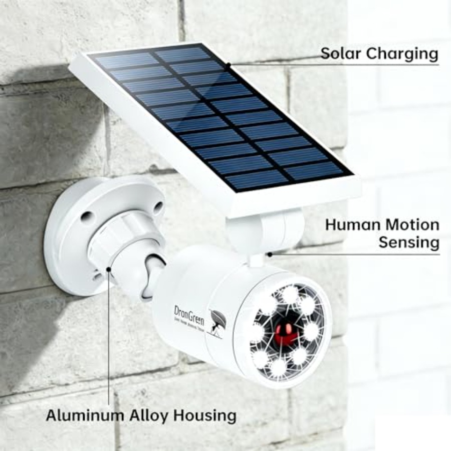 Aluminum Solar Motion Sensor L - Outdoor Lighting Garage recension och pris
