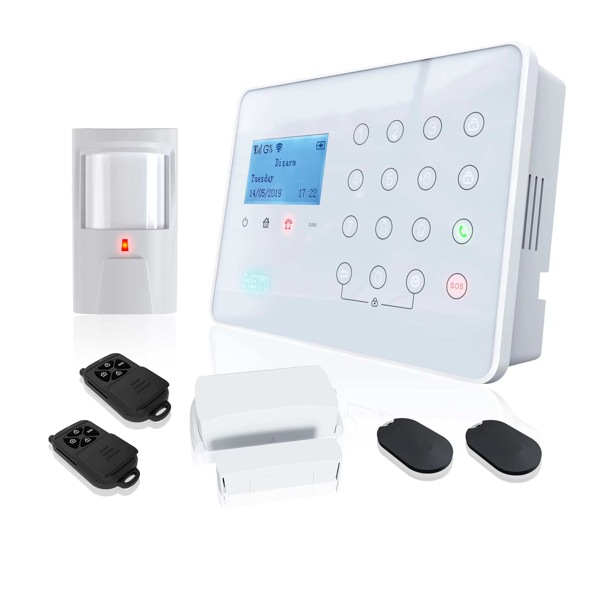 Alarm System  Wireless Securit - Motion Sensor Outdoor recension och pris
