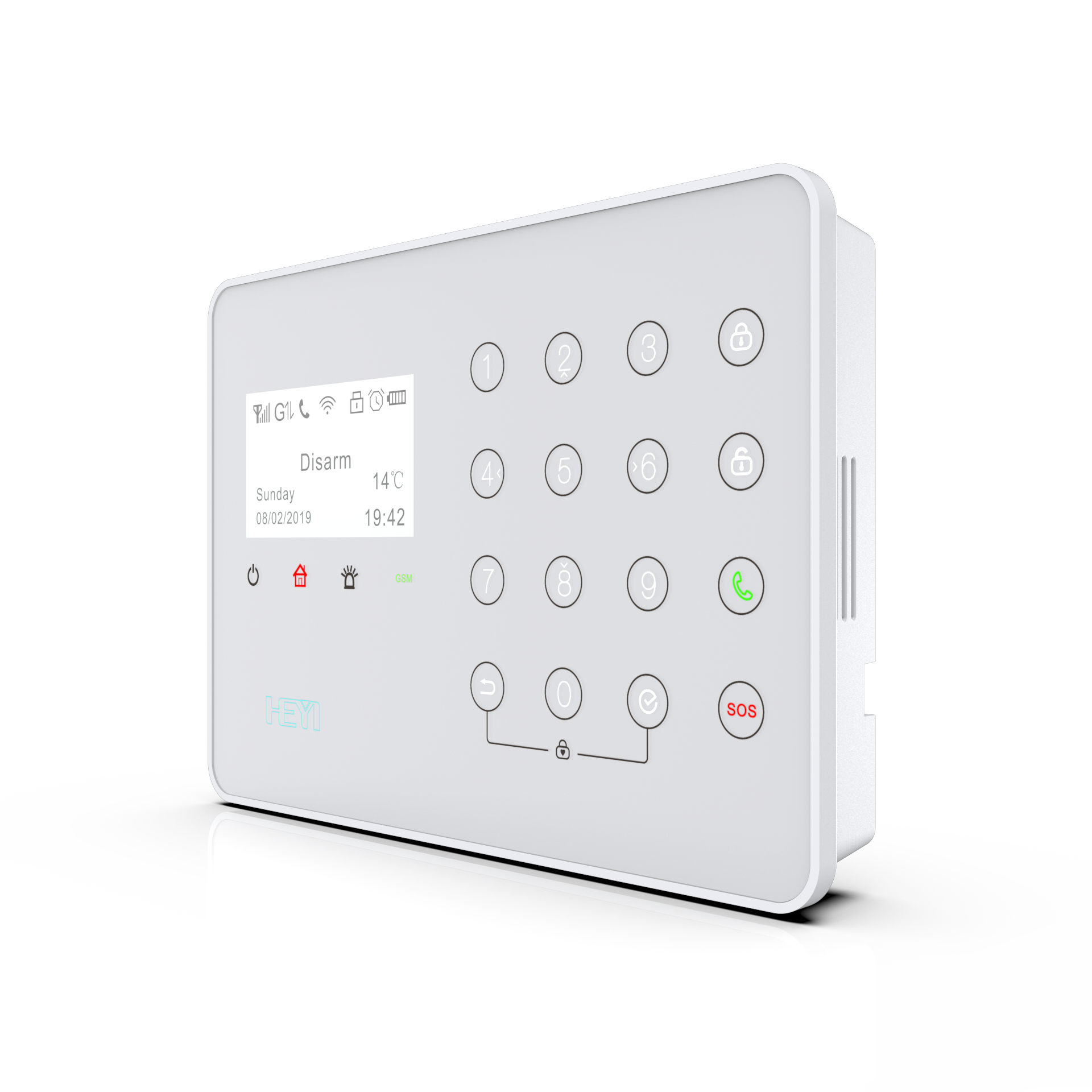 Alarm System  Wireless Securit - Motion Sensor Outdoor recension och pris