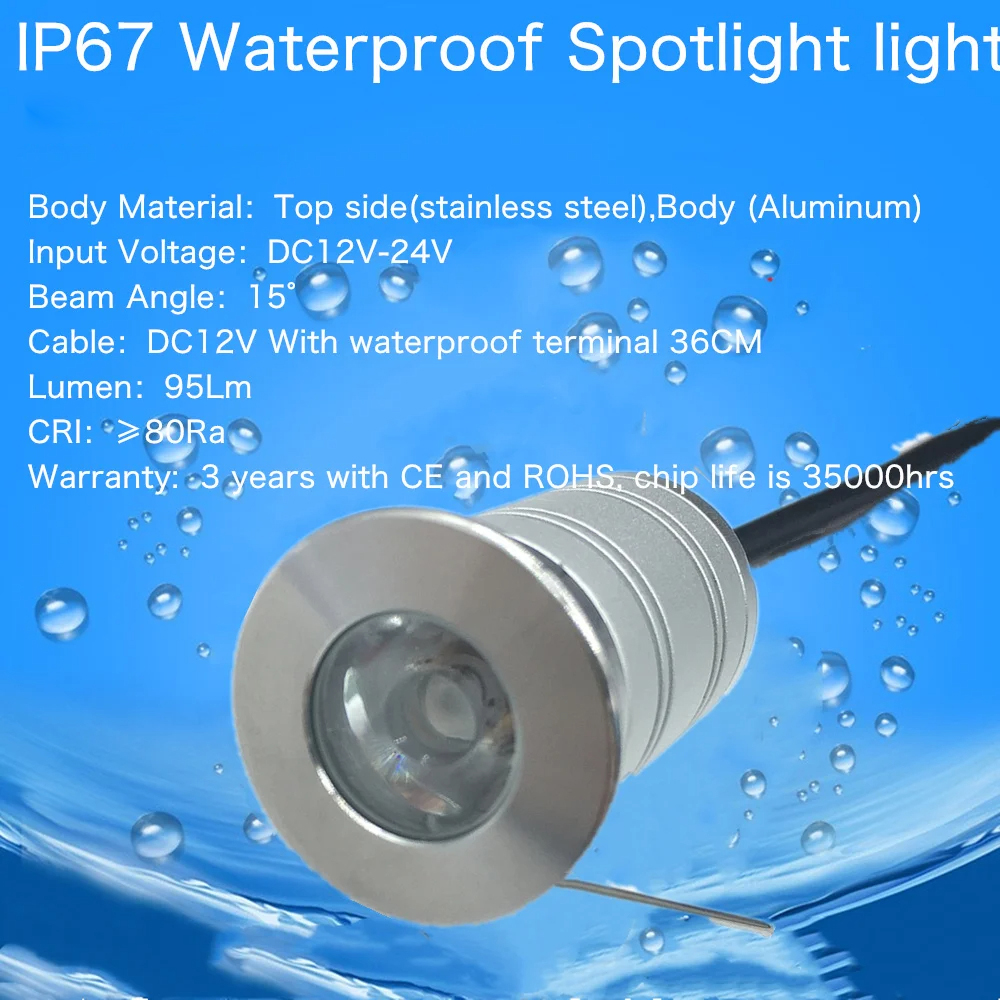 Mini Underground Light Outdoor - Ground Light Recessed recension och pris