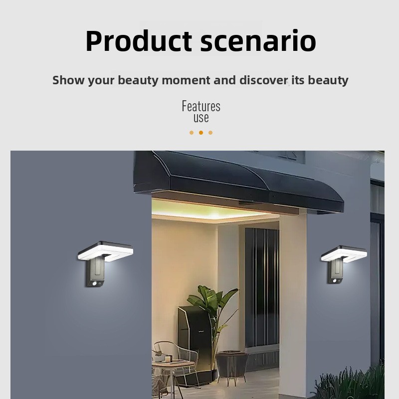 New Smart Outdoor Foldable Sol - Motion Sensor Outdoor recension och pris